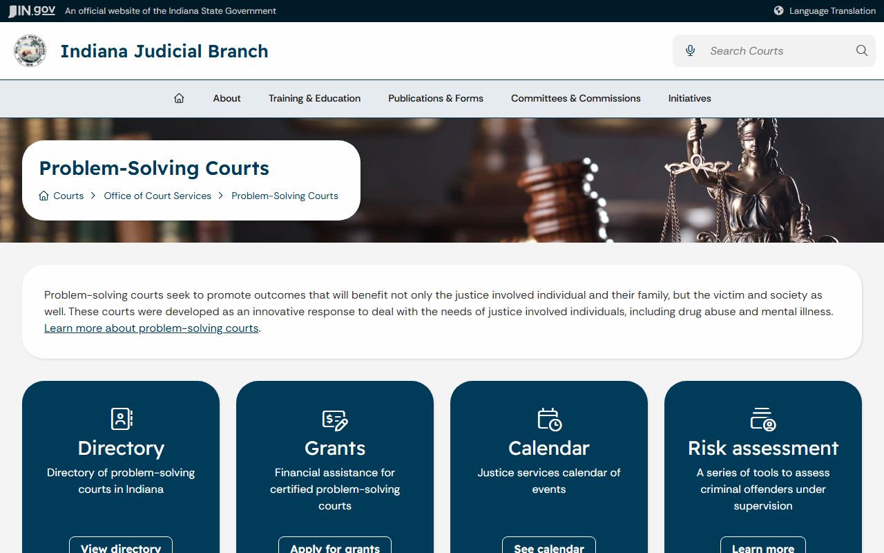 Wabash County court dockets problem-solving courts source