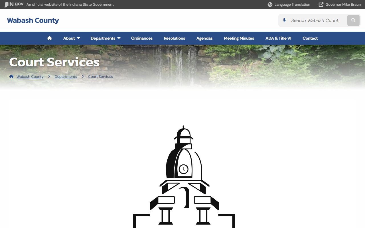 Wabash County court dockets court services source